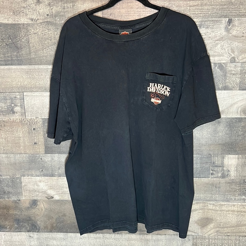 Black Harley-Davison “Jim Bailey’s, Fort Wayne, Indiana” Short Sleeve T-Shirt